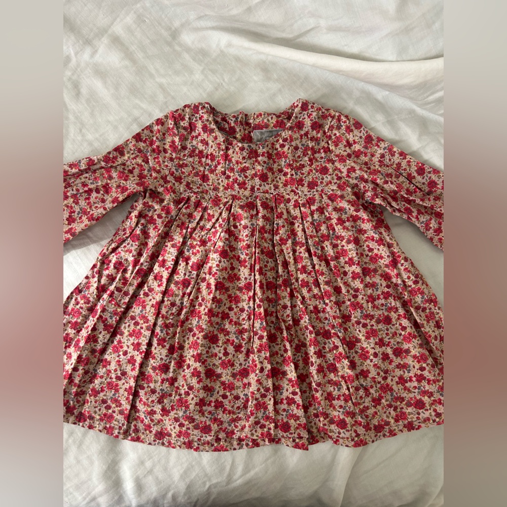 Wheat floral dress